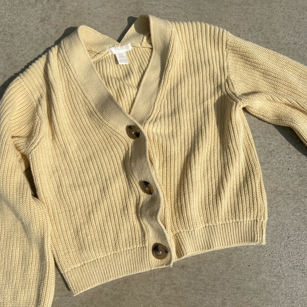 H & M oversized cardigan